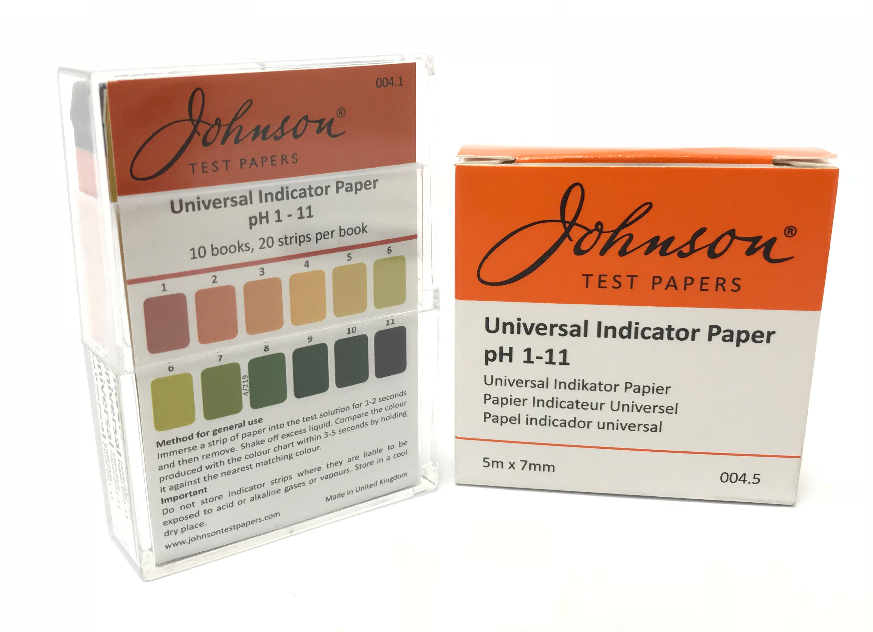 Universal Indicator Paper pH 1 - 11
